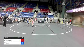 138 lbs Rnd Of 16 - Derek Barrows, Colorado vs Thomas Toteh, Oklahoma