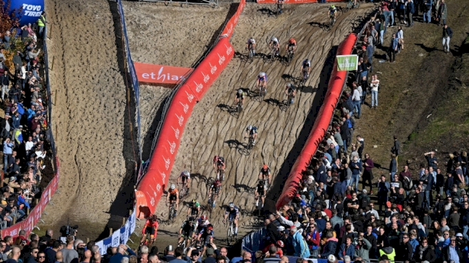 men's elite race of the 'Cyclocross Zonhoven' cyclocross cycling event, stage 4/16 in the World Cup competition, Sunday 24 October 2021 in Zonhoven