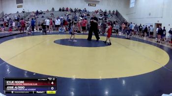 40-45 lbs Round 1 - Kylie Moore, Franklin Central Wrestling Club vs Josie Aloisio, Contenders Wrestling Academy