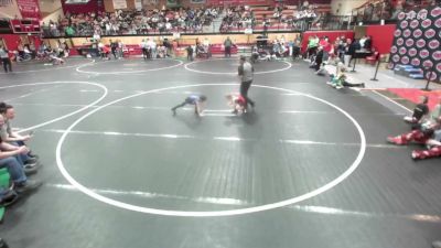 43 lbs Quarters - Quinn Johnson, Cougar Wrestling Club vs Walter Findlay, 208 Spartan WC