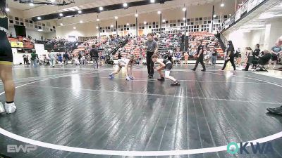 80 lbs Rr Rnd 3 - Parker Hobbs, Salina Wrestling Club vs Braxton Bishop, Salina Wrestling Club