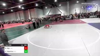 116 lbs Quarterfinal - Bella Ngo, Lonewolf vs Chloe Tolentino, East County