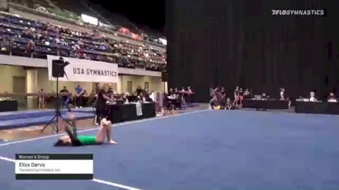 Eliza Dervo - Women's Group, Twisters Gymnastics Inc. - 2021 Women's Xcel Region 4 Championships