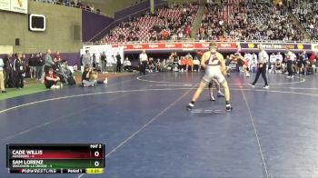 141 lbs Semis & 3rd Wb (16 Team) - Cade Willis, Augsburg vs Sam Lorenz, Wisconsin-La Crosse