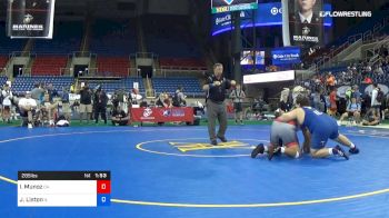 285 lbs Cons 8 #1 - Ivan Munoz, California vs Jimmy Liston, Illinois