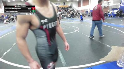 132 lbs Champ. Round 1 - Erfan Ahmad, Grand Terrace vs Nathan Boquete, Paramount