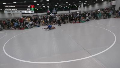 98 lbs Champ. Rd Of 16 - Jace Evers, Pinnacle Wrestling Club vs Holden Baker, BTWC