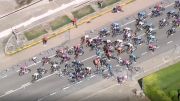 Huge Crash In Final Kilometer Of Stage 2 - 2022 Vuelta A Burgos
