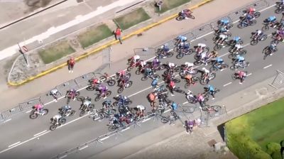 Huge Crash In Final KM Of Burgos Stage 2