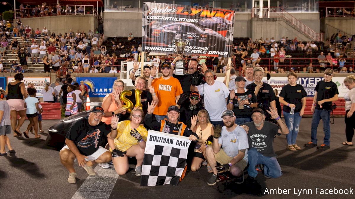 NASCAR Roots Notebook: Amber Lynn Reigns Supreme At Bowman Gray Stadium