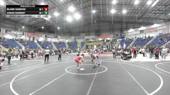 144 lbs Quarterfinal - Blaine VanDyke, No Team vs Logan Vannest, No Team