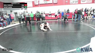 120 lbs Rr Rnd 1 - Neal Fansler, Verdigris Youth Wrestling vs Wyatt Davis, Moodys Wrestling Club