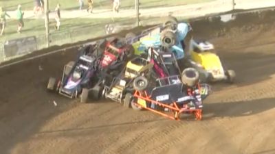 Two Cars Roll In BC39 Seven Car D-Main Pile-Up
