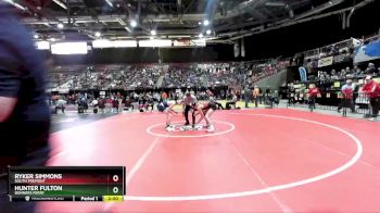 3A 132 lbs Champ. Round 1 - Ryker Simmons, South Fremont vs Hunter Fulton, Bonners Ferry