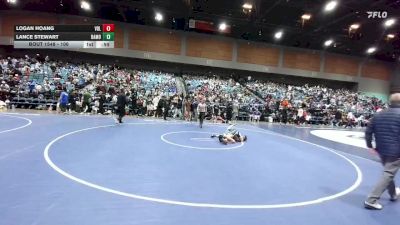 106 lbs Cons. Round 4 - Logan Hoang, Vista Del Lago vs Lance Stewart, Battle Mountain