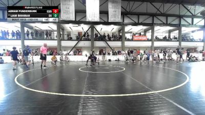 112-116 lbs Semifinal - Liam Bissman, Hononegah Wrestling Club vs Abram Funderburk, Eureka Wrestling Club