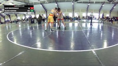 285 lbs Cons. Round 1 - Jack MacDonald, Buffalo Unattached vs Elijah Hunter, West Virginia Unattached