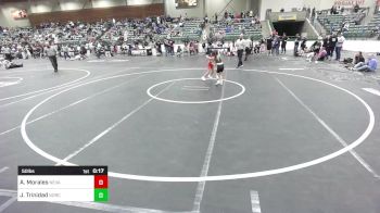 50 lbs 3rd Place - Ariel Morales, Nevada Elite vs Juliana Trinidad, NorCal Elite