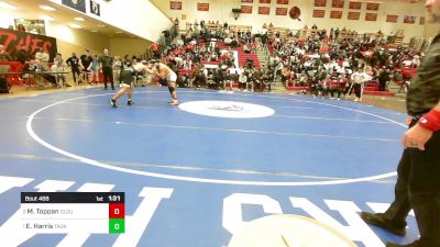 190 lbs Final - Michael Toppan, Gloucester vs Ethan Harris, Taunton