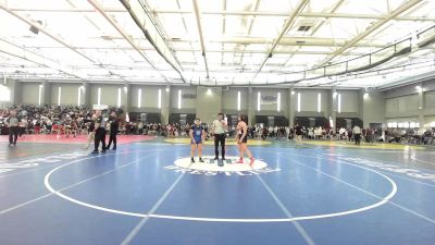 145 lbs Round Of 32 - Alec Bedingfield, Montville vs Evelyn Cruz, West Haven