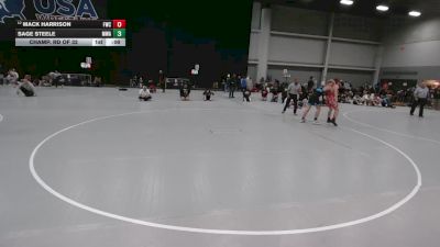 155 lbs Champ. Rd Of 32 - Sage Steele, Moen Wrestling Academy vs Mack Harrison, Frankton Wrestling Club