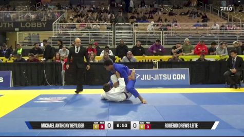 Rogério Drews Leite vs Michael Anthony Heyliger 2025 Pan Jiu Jitsu IBJJF Championship