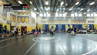 126 lbs Round 2 (8 Team) - Makana Tieri, Kongkrete WC vs Luke Ladle, Team First Strike WC