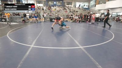 150 lbs Cons. Rd Of 16 - Wesley Kent, Sublime Wrestling Academy vs David Castro, Gold Rush Wrestling