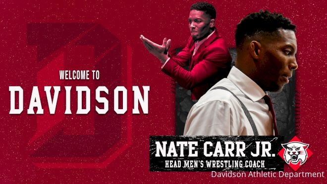 Nate Carr Jr. Announced As Davidson's Head Coach