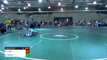 100 lbs Consolation - Noah Lewis, Ponca City Wildcat vs Aaron Wyrick, Threestyle