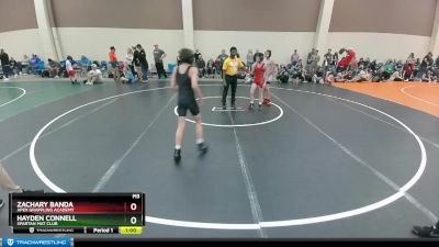 99-103 lbs Round 2 - Hayden Connell, Spartan Mat Club vs Zachary Banda, Apex Grappling Academy