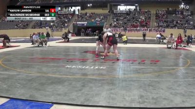 185 lbs Cons. Semi - Mackenzie McGeorge, Great Crossing vs Kaylyn Lawson, Taylor County