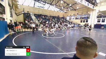 107 lbs Consi Of 8 #2 - Max Tancini, Perkiomen Valley vs Kole Davidheiser, Faith Christian Academy