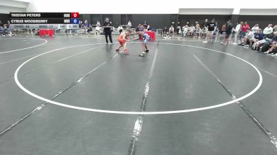 126 lbs Tristan Peters, Oklahoma Red vs Cyrus Woodberry, Team Michigan Red