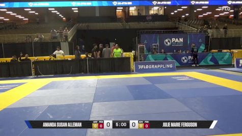Julie Marie Ferguson vs Amanda Susan Alleman 2025 Pan Jiu Jitsu IBJJF Championship