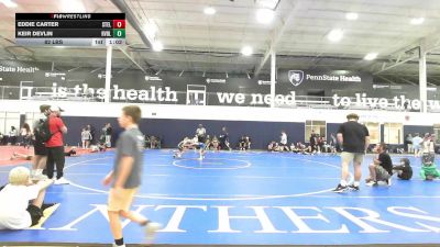 82 lbs Semifinal - Eddie Carter, Steller Trained Grievous - K6 vs Keir Devlin, Revival Blue - K6