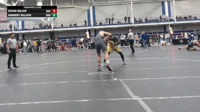 285 lbs Consi Of 32 #2 - Ethan Miller, Lock Haven vs Herbert Billups, George Mason