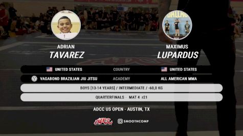 Maximus Lupardus vs Adrian Tavarez 2024 ADCC Austin Open