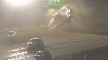 Pro Stock Goes For A Wild Tumble At Fonda Speedway