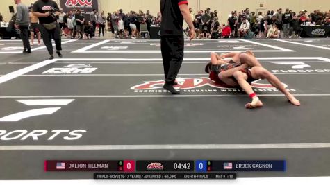 Dalton Tillman vs Brock Gagnon 2025 ADCC Orlando Open/Youth Trials