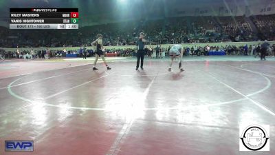 160 lbs Consi Of 32 #2 - Riley Masters, Morrison JH vs Vanis Hightower, Standfast