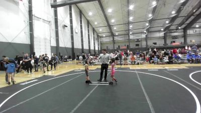 46 lbs 5th Place - Alianna Saucedo, Siwc vs Clay Newell, Outlaw WC