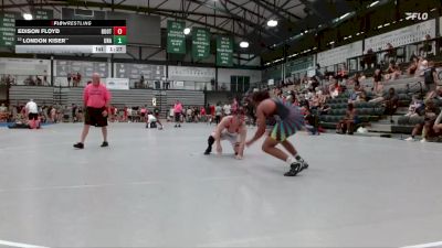 175-187 lbs Quarterfinal - London Kiser``, Unattached vs Edison Floyd, One Unit Wrestling Academy