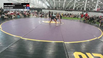 140 lbs Kate Crockett, Virginia vs Kayden Sipp, Nebraska