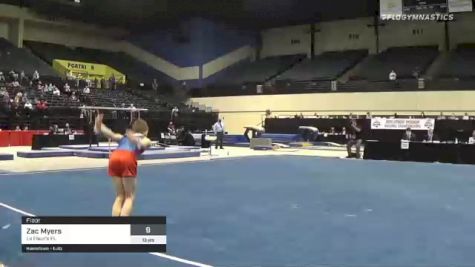 Zac Myers - Floor, La Fleur's FL - 2021 USA Gymnastics Development Program National Championships
