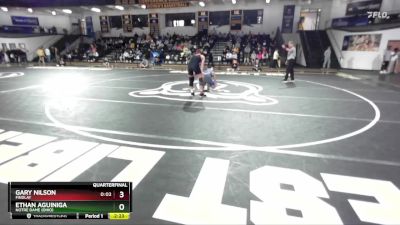 165 lbs Quarterfinal - Gary Nilson, Findlay vs Ethan Aguiniga, Notre Dame (Ohio)