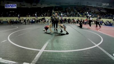 52 lbs Semifinal - Kol Burd, Weatherford Youth Wrestling vs Kamden Peters, Harrah Little League Wrestling