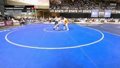 Boys 1A 215 lbs Cons. Round 2 - Lizandro Sanchez, Cashmere vs Ulysses Betancourt, Cashmere
