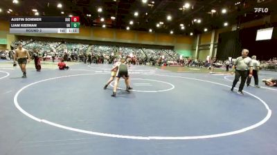 128-139 lbs Round 2 - Austin Sommer, Susanville vs Liam Kiernan, USA Gold