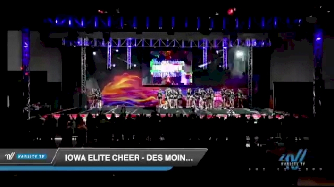 Iowa Elite Cheer - Des Moines - Undertakers [2022 L4 Senior - Medium